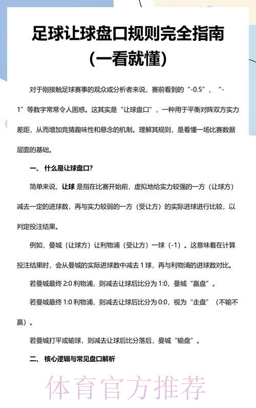 2026世界杯官方正规投注盘口指南