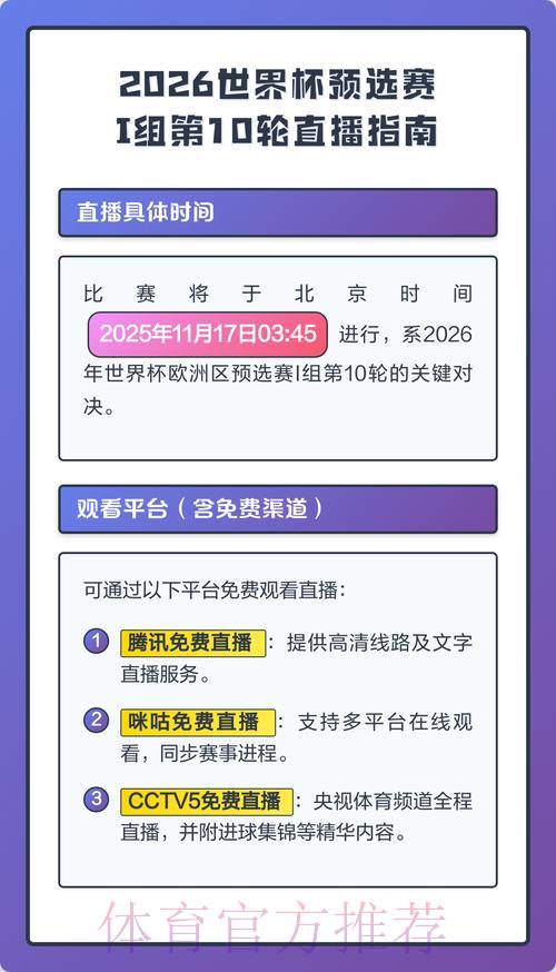 「2026世界杯直播观看完整指南」